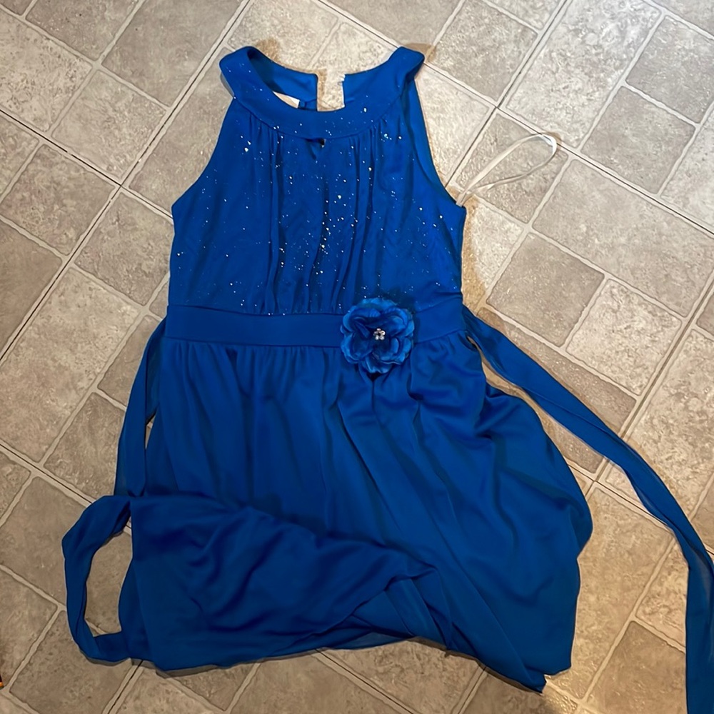 never used, not dirty, size 12 in girls dress